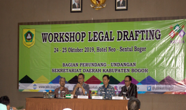 Workshop Legal Drafting Kabupaten Bogor